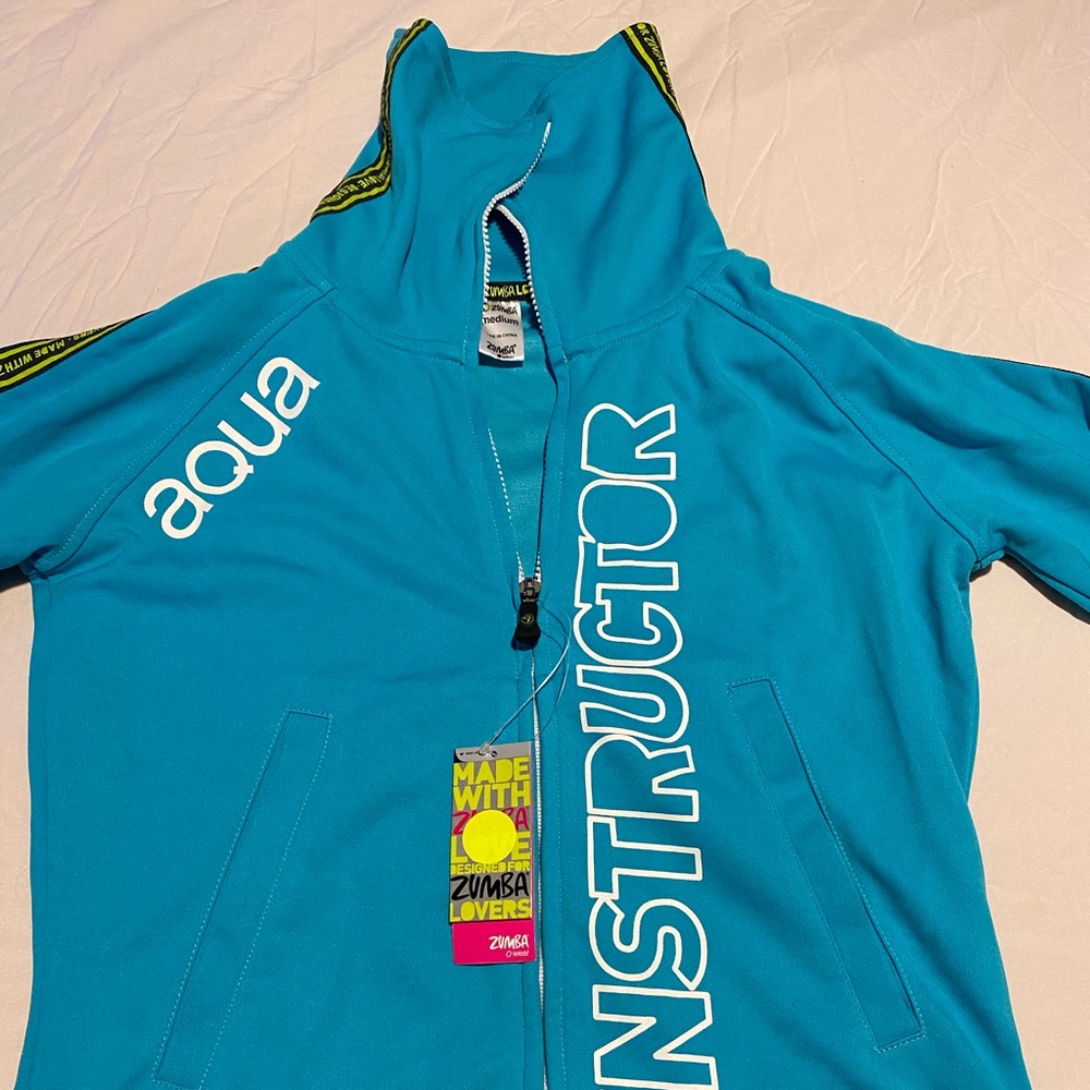 Zumba Fitness Zip Up Track Jacket